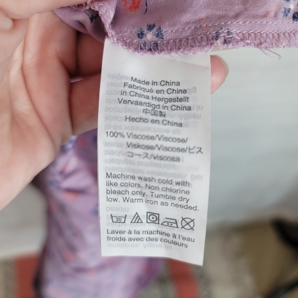 MADEWELL Ruffle-Edged Wrap Maxi Dress in Prairie Posies, SZ 0 - Picture 11 of 15